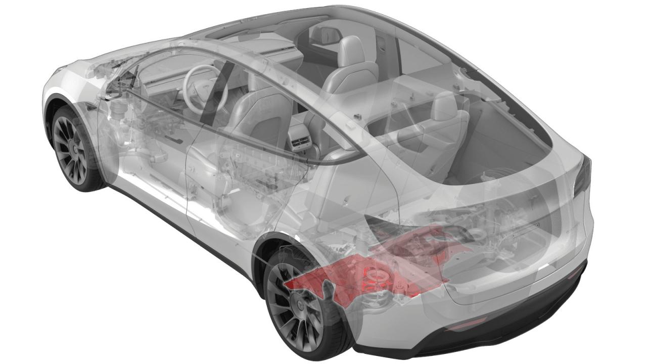 защита двигателя Tesla Model Y 1 поколение (2020 - 2026), 1498771-00-E - фото №1