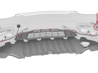 разъем (фишка) проводки Tesla Model Y 1 поколение (2020 - 2026), 1489045-00-C