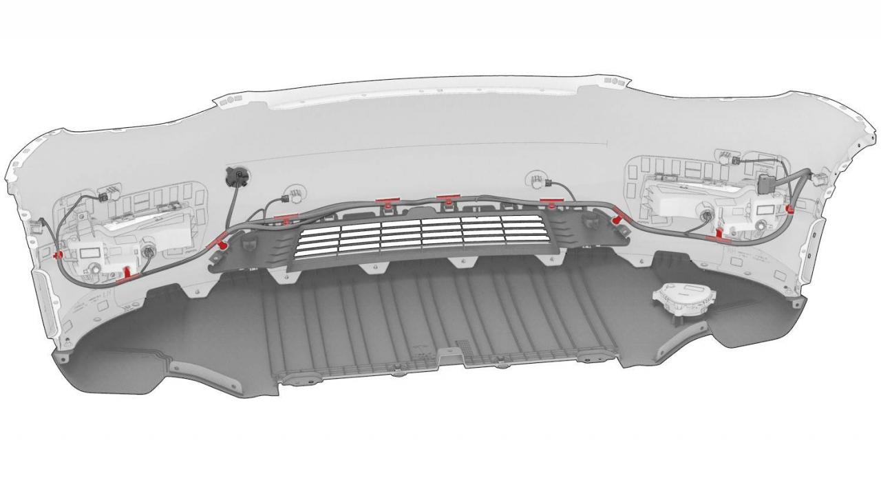 клипса Tesla Model Y 1 поколение (2020 - 2026), 1489045-00-C, 1049981-00-A - фото №1