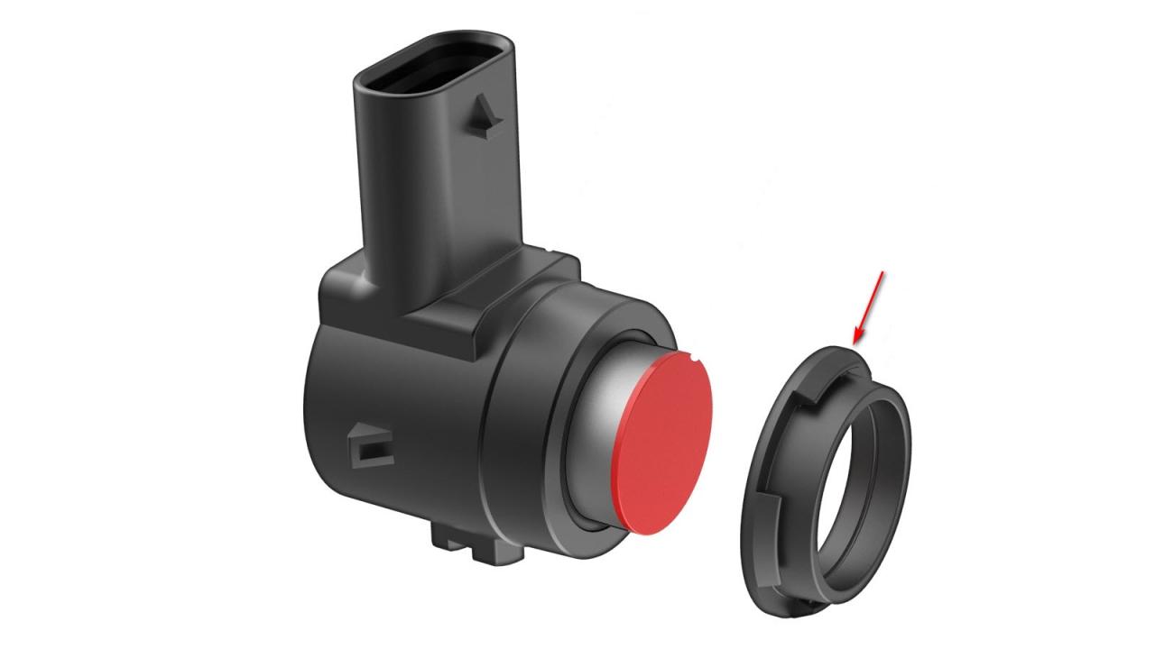 кольцо уплотнительное датчика парктроника Tesla Model 3 1 поколение (2017 - 2026), 1127502-11-D, 1127503-11-D - фото №1