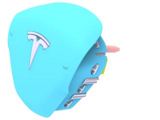 подушка безопасности водителя Tesla Model 3 1 поколение (2017 - 2026), 1096835-89-D