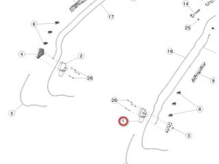 электропривод Tesla Model S 1 поколение [рестайлинг] 2018, white, полный привод, 6008620-00-B