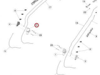 электропривод Tesla Model S 1 поколение [рестайлинг] 2018, white, полный привод, 1006361-00-B