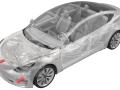 удлинитель подрамника Tesla Model 3 1 поколение 2021, 1109193-00-C - фото №3