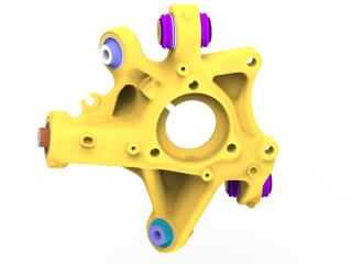 кулак задний левый Tesla Model 3 1 поколение 2021, 1044411-00-G