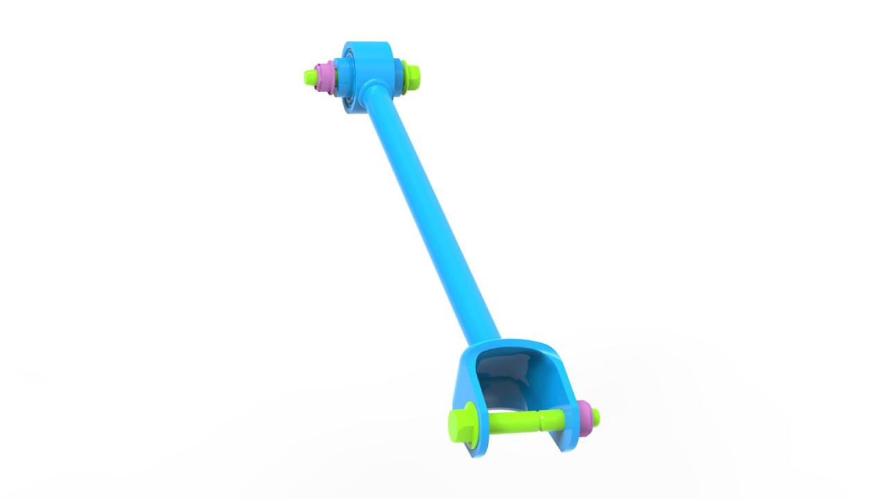 рычаг задний Tesla Model 3 1 поколение 2022, полный привод, 1044444-00-A, 1044441-00-F - фото №1