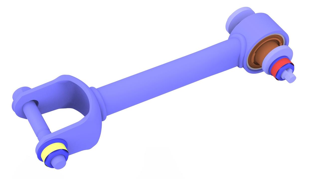 рычаг задний Tesla Model 3 1 поколение 2022, 1044431-00-G, 1188431-00-A, 1044431-00-H - фото №1