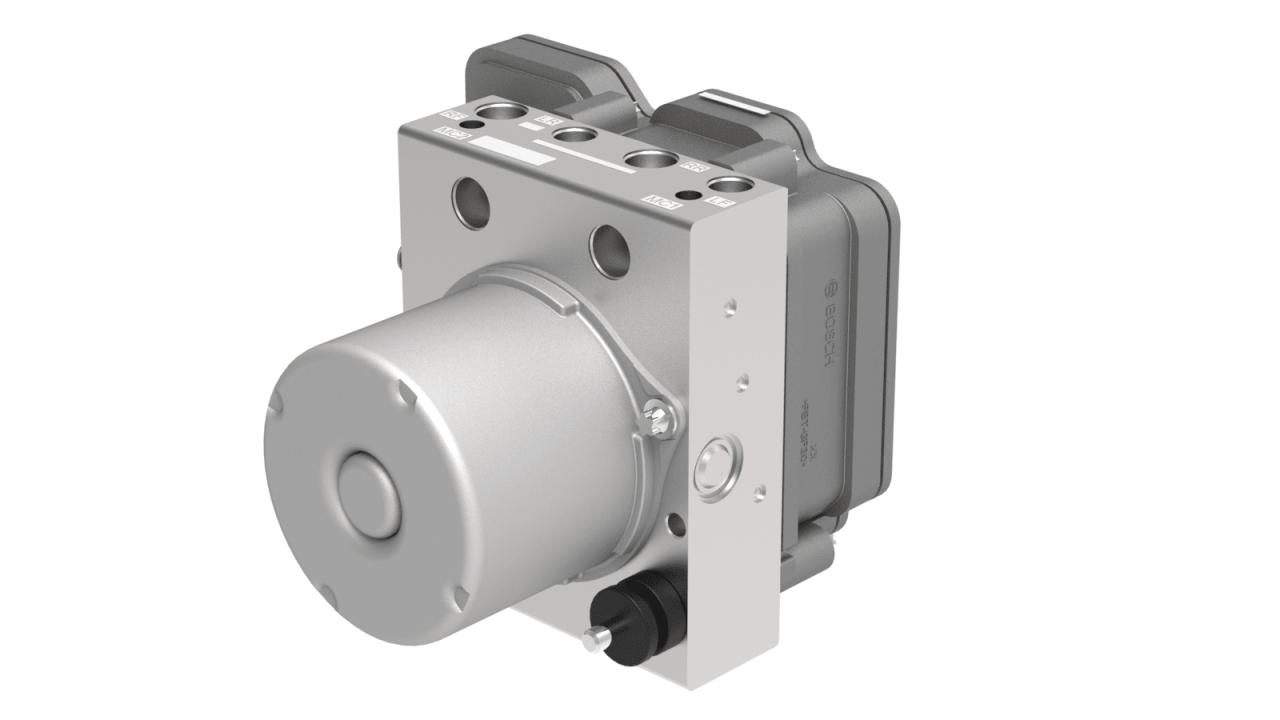 блок ABS Tesla Model 3 1 поколение 2022, полный привод, 1044746-00-A - фото №1