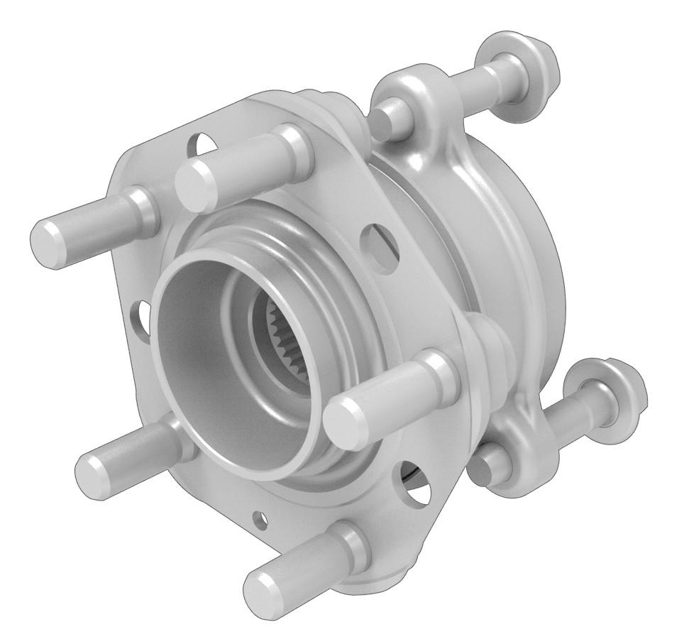 ступица задняя Tesla Model 3 1 поколение 2022, полный привод, 1044123-00-B - фото №1