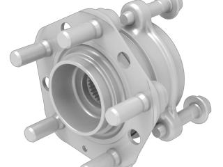 ступица задняя Tesla Model 3 1 поколение 2022, полный привод, 1044123-00-B