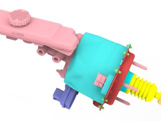 электрический усилитель тормозов Tesla Model 3 1 поколение 2022, полный привод, 1044671-99-F