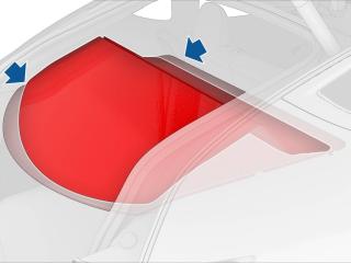 полка багажника Tesla Model Y 1 поколение 2023, 1641293-00-H