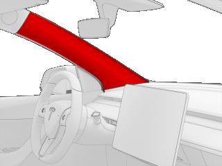 обшивка стойки Tesla Model Y 1 поколение 2021, 1494604-00-E