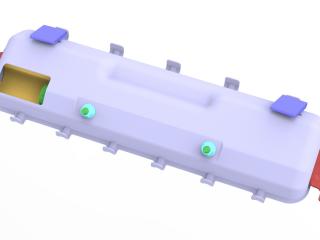 подушка безопасности коленная Tesla Model 3 1 поколение 2022, полный привод, 1077825-00-D, 1143753-00-A, 1083345-00-E