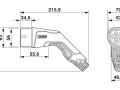 зарядка для электромобиля Tesla, EV-T2G3PC-3AC32A-4 - фото №2