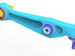 рычаг передний Tesla Model Y 1 поколение (2020 - 2026), полный привод, 1188341-00-C