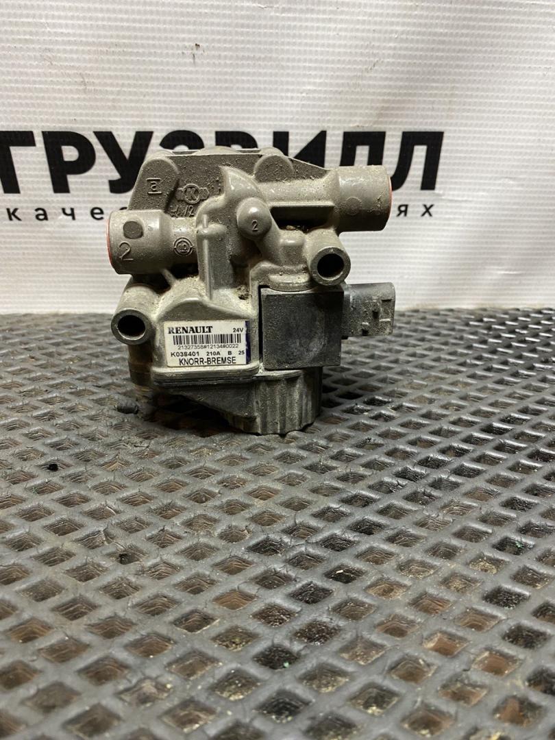 кран модулятор EBS Renault T-Series 1 поколение (2013 - 2025), 21327358, 7421327358, K038401 - фото №1