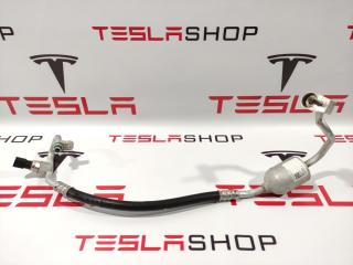 Трубка радиатора кондиционера с осушителем Tesla Model X 1 поколение 2017, 1032196-00-D, 1032196-00-E, 1008518-00-B