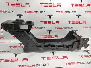 консоль салона (центральная часть) Tesla Model X 1 поколение 2017, 1010759-00-B, 1026730-00-C