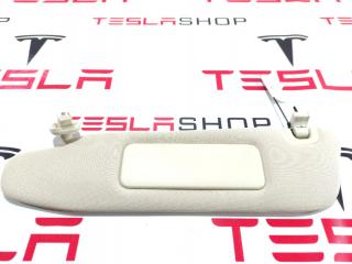 козырек солнцезащитный Tesla Model S 1 поколение 2015, 1002479-00-D, 1002480-01-B, 1050619-00-A