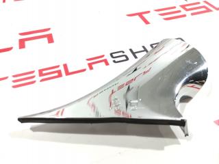Накладка зеркала наружного нижняя (хром) Tesla Model S 1 поколение [рестайлинг] 2018, 1041315-00-B, 2148.3003