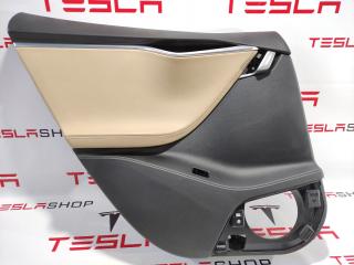 обшивка двери задняя левая Tesla Model S 1 поколение 2015, 1008133-00-D, 6006133-12-L