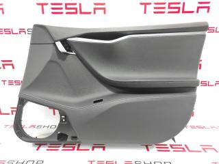 обшивка двери передняя правая Tesla Model S 1 поколение 2016, 1007912-00-D, 1007936-08-L