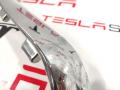 Накладка V-образная декоративная переднего гриля хром (птичка) Tesla Model S 1 поколение [рестайлинг] 2020, 1065233-00-D - фото №4