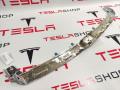 Накладка V-образная декоративная переднего гриля хром (птичка) Tesla Model S 1 поколение [рестайлинг] 2020, 1065233-00-D - фото №8