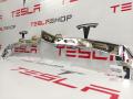 Накладка V-образная декоративная переднего гриля хром (птичка) Tesla Model S 1 поколение [рестайлинг] 2020, 1065233-00-D - фото №9