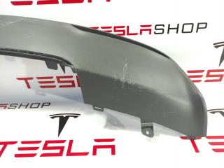Накладка заднего бампера структурная нижняя (губа) Tesla Model S 1 поколение 2015, 6009005-00-B