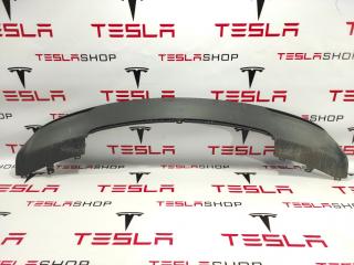 Накладка заднего бампера структурная нижняя (губа) Tesla Model S 1 поколение 2015, 6009005-00-B