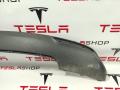 Накладка заднего бампера структурная нижняя (губа) Tesla Model S 1 поколение 2015, 6009005-00-B - фото №2