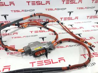 Сплиттер Tesla Model X 1 поколение 2017, 1063800-10-B, 1095000-10-E, 1038772-10-F, 1054500-10-C