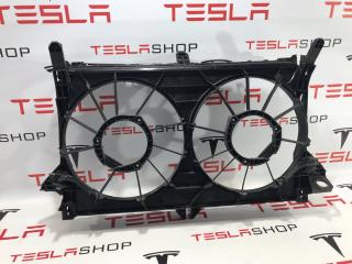 Корпус вентилятора Tesla Model S 1 поколение [2-й рестайлинг] 2021, 1589350-00-A, 1619030-00-A
