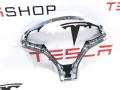 Корпус декоративный подушки безопасности водителя Tesla Model S 1 поколение [рестайлинг] 2017, 1023381-00-I, 2507651, 2463292, 2463293 - фото №3