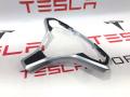 Корпус декоративный подушки безопасности водителя Tesla Model S 1 поколение [рестайлинг] 2017, 1023381-00-I, 2507651, 2463292, 2463293 - фото №4
