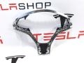 Корпус декоративный подушки безопасности водителя Tesla Model S 1 поколение [рестайлинг] 2017, 1023381-00-I, 2507651, 2463292, 2463293 - фото №5