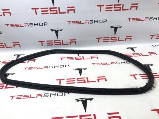 Уплотнитель бокса подкапотного резиновый Tesla Model S 1 поколение [2-й рестайлинг] 2021, 1564254-00-C, 1603749-98-A