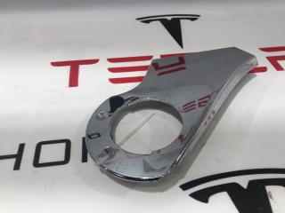 Накладка зеркала наружного верхняя (хром) Tesla Model X 1 поколение 2018, 1035181-00-J, 2177.3002