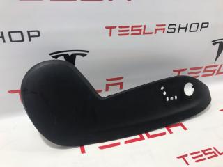 Накладка декоративная сиденья пассажира Tesla Model S 1 поколение [рестайлинг] 2018, 1083458-00-A, 1067405-00-B