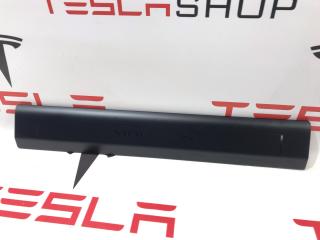 Накладка декоративная порога Tesla Model S 1 поколение [2-й рестайлинг] 2021, 1587446-00-A, 1587689-00-A