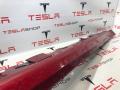 Накладка порога рокерной панели Tesla Model S 1 поколение [2-й рестайлинг] 2021, 1567139-00-B, 1567141-00-B - фото №4