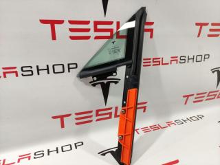 форточка передняя левая Tesla Model S 1 поколение [рестайлинг] (2016 - 2021), 6009580-99-C, 6006644-00-J, 1032610