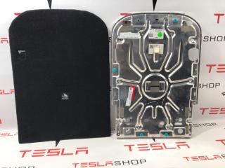 Чехол-накладка задняя спинки сиденья 3-го ряда Tesla Model X 1 поколение 2021, 1066926-00-A, 1091079-02-A