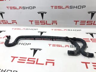 Трубка охлаждения от чарджера до шланга левого порога Tesla Model S 1 поколение 2015, 6007341-00-E