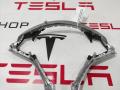 Корпус декоративный подушки безопасности водителя Tesla Model S 1 поколение 2013, 1023381-00-I, 2507651, 2463292, 2463293 - фото №5
