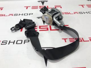 Ремень безопасности 2-го ряда сидений левый Tesla Model X 1 поколение 2016, 1068123-00-B, 1036742-05-E