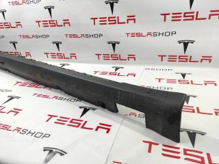 Накладка порога рокерной панели Tesla Model S 1 поколение 2013, 6005875-00-D
