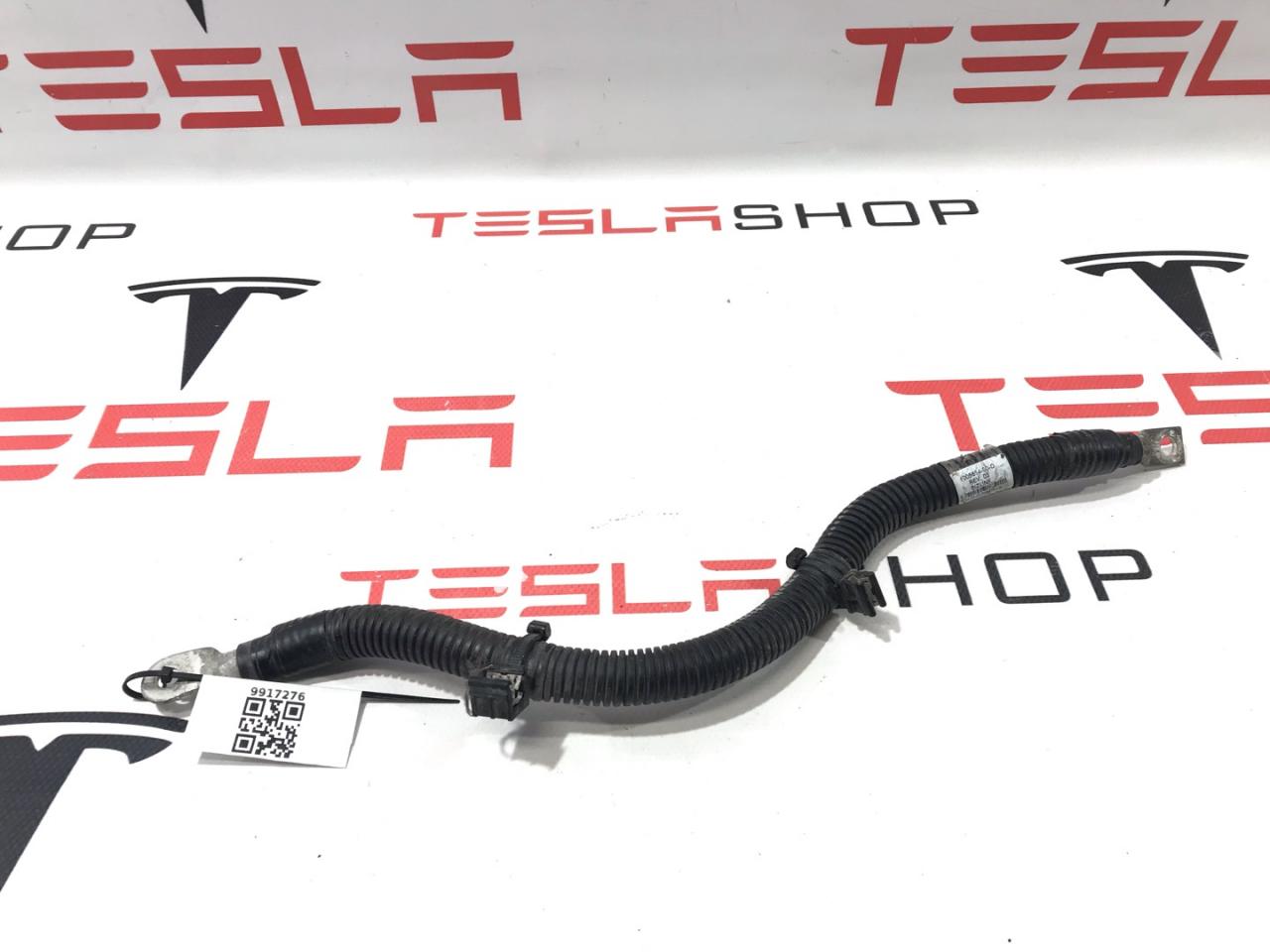 Кабель DCDC конвертера (плюс) Tesla Model S 1 поколение 2015, 1005654-00-D - фото №1